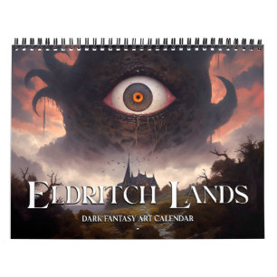 2026 Eldritch Lands 5 Dark Fantasy Horror Art Kalender