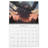2026 Eldritch Lands 6 Dark Fantasy Horror Art Kalender (Mär 2027)