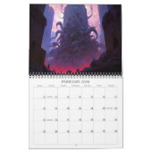 2026 Eldritch Lands 6 Dark Fantasy Horror Art Kalender (Feb 2026)