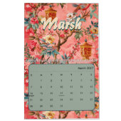 2026 elegant chinoiserie wall  kalender (Mär 2027)