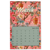 2026 elegant chinoiserie wall kalender (Mär 2026)