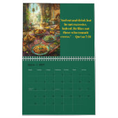 2026 Englischer Kalender mit islamischen Designs/Z (Mär 2027)
