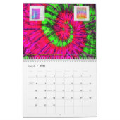 2026 Everything Tie-Dye Calendar Kalender (Mär 2026)