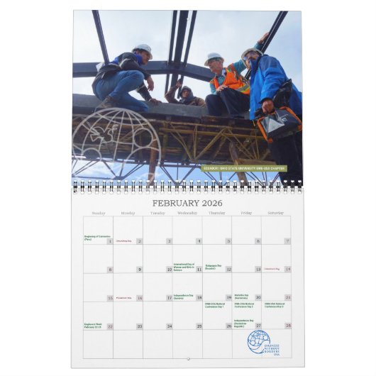 2026 EWB-USA Wall Calendar Kalender (Feb 2026)