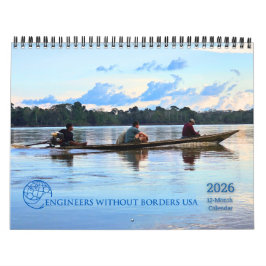 2026 EWB-USA Wall Calendar  Kalender