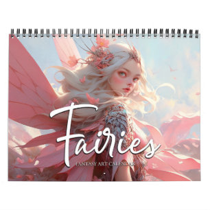 2026 Fairies 7 Fantasy Art Calendar Kalender