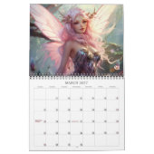 2026 Fairies 8 Fantasy Art Calendar Kalender (Mär 2027)