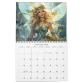 2026 Fairies 8 Fantasy Art Calendar Kalender (Jan 2026)