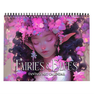 2026 Fairies & Elves Fantasy Art Kalender