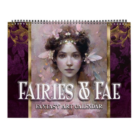 2026 Fairies & Fee 1 Fantasy Art Calendar Kalender (Titelbild)