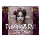 2026 Fairies & Fee 1 Fantasy Art Calendar Kalender (Titelbild)