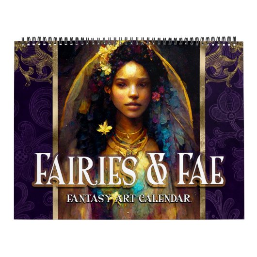 2026 Fairies & Fee 5 Fantasy Art Calendar Kalender (Titelbild)