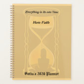 2026 Faith & Divine Timing Planner Planer (Vorderseite)