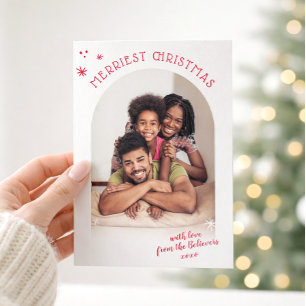 2026 FAMILIENFOTO fröhlichste Weihnachten lustiger Ankündigung