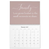 2026 Family Quote Calendar  Kalender (Jan 2027)