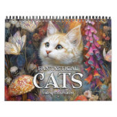 2026 Fantastical Cats 5 Fantasy Art Calendar Kalender (Titelbild)