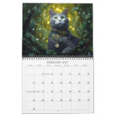 2026 Fantastische Katzen 2 Fantasy Art Kalender (Feb 2027)
