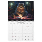2026 Fantastische Katzen 2 Fantasy Art Kalender (Jan 2027)