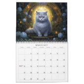 2026 Fantastische Katzen 2 Fantasy Art Kalender (Mär 2027)