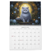 2026 Fantastische Katzen 2 Fantasy Art Kalender (Mär 2026)