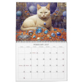 2026 Fantastische Katzen 3 Fantasy Art Kalender (Feb 2027)