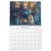 2026 Fantastische Katzen 4 Fantasy Art Kalender (Mär 2027)