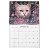 2026 Fantastische Katzen 5 Fantasy-Kunstkalender Kalender (Feb 2027)