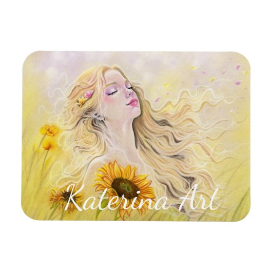 2026 Fantasy Art Calendar Magnet (Horizontal)