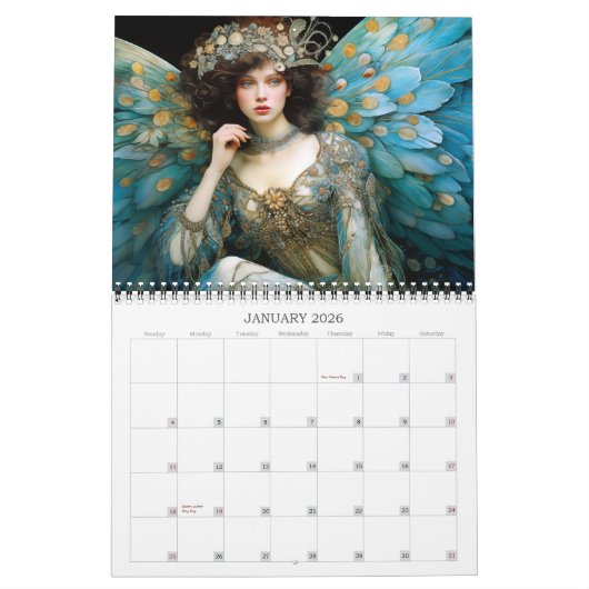 2026 Fantasy Art Kalender (Jan 2026)