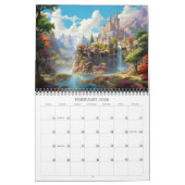 2026 Fantasy Burgen von Bellinzona Kalender (Feb 2026)