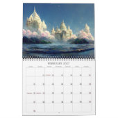 2026 Fantasy Burgen von Bellinzona Kalender (Feb 2027)