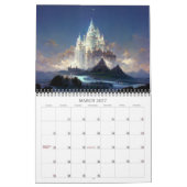 2026 Fantasy Burgen von Bellinzona Kalender (Mär 2027)