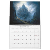 2026 Fantasy Burgen von Bellinzona Kalender (Feb 2026)