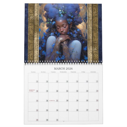 2026 Fantasy Elves Fantasy Art Kalender (Mär 2026)