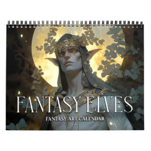 2026 Fantasy Elves Fantasy Art Kalender