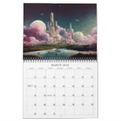2026 Fantasy Future Surreal Cities Calendar Kalender (Mär 2026)