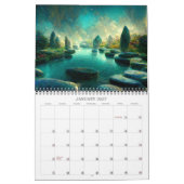 2026 Fantasy Gardens Fantasy Art Kalender (Jan 2027)