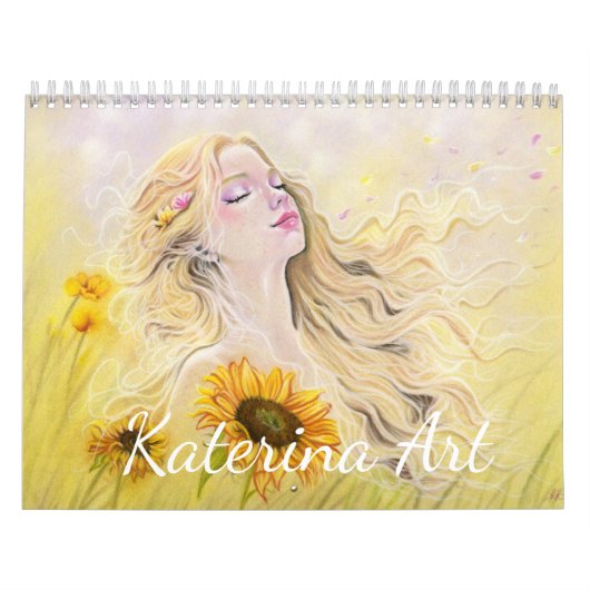 2026 Fantasy-Kunstkalender Kalender (Titelbild)