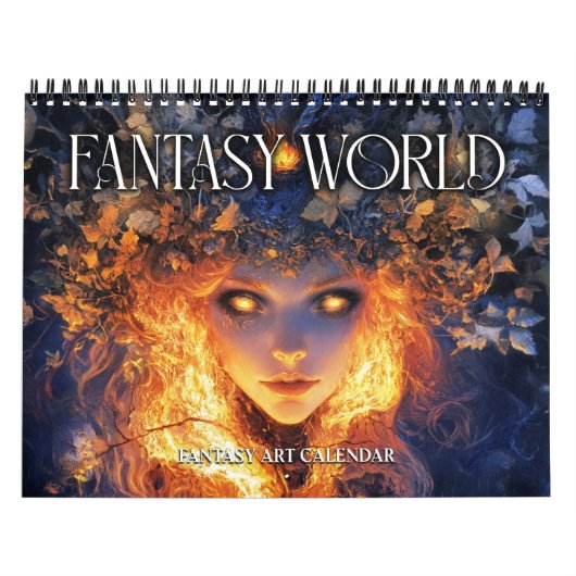 2026 Fantasy World 2 Fantasy Art Calendar Kalender (Titelbild)