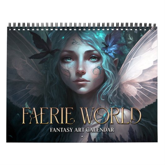 2026 Fee World 2 Fantasy Art Calendar Kalender (Titelbild)