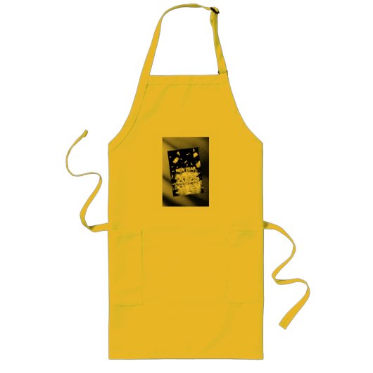 2026 Festive Custom Celebration Kitchen Apron Lange Schürze (Vorne)