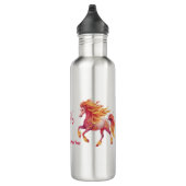 2026 Fiery Horse – Happy Chinese New Year Edelstahlflasche (Rechts)