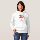 2026 Fiery Horse – Happy Chinese New Year Hoodie (Vorne ganz)
