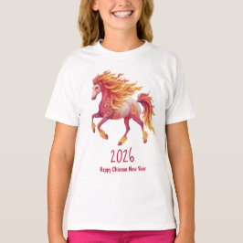 2026 Fiery Horse – Happy Chinese New Year T-Shirt