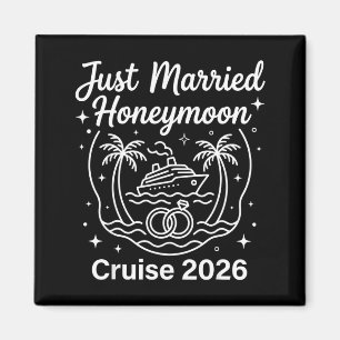 2026 Flitterwochen Kreuzfahrt passend zur Hochzeit Magnet