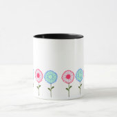 2026 Florales Neujahrs-Kaffeetasse Tasse (Zentrum)
