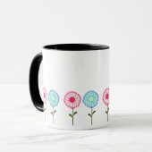 2026 Florales Neujahrs-Kaffeetasse Tasse (Vorderseite Links)