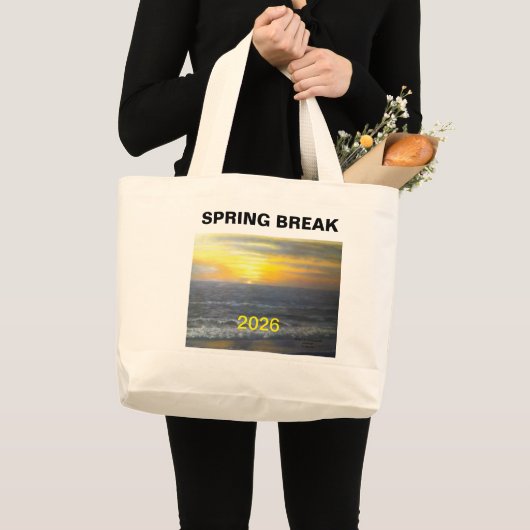 2026 FLORIDA OCEAN WAVES JUMBO STOFFBEUTEL (Vorderseite (Produkt))