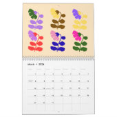 2026 Flower Art Calendar Kalender (Mär 2026)
