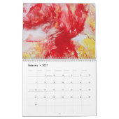 2026 Fluid Abstract Art Kalender (Feb 2027)